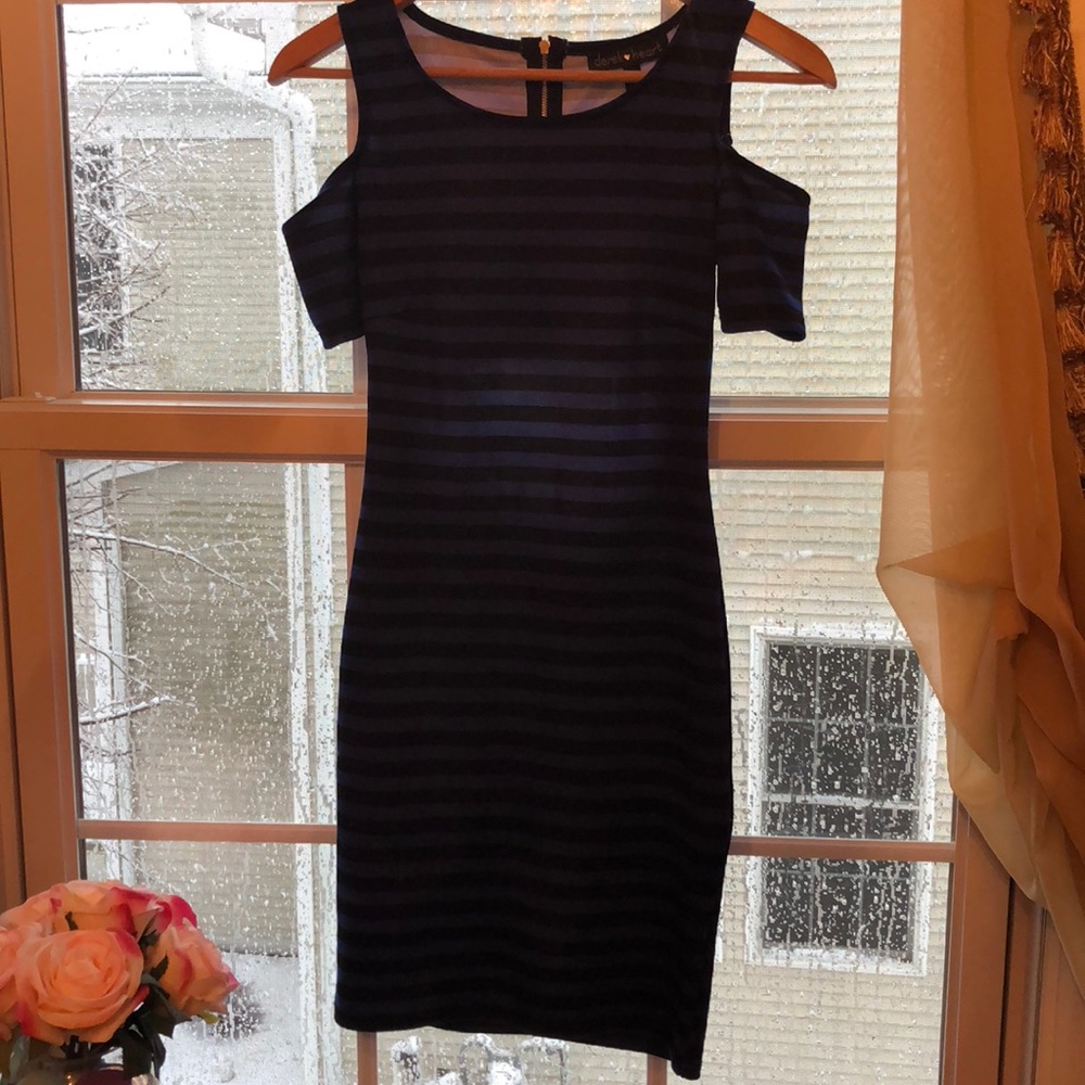 Dress with cuts